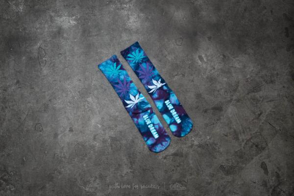 HUF Plantlife Strains Crew Sock Blue Dream