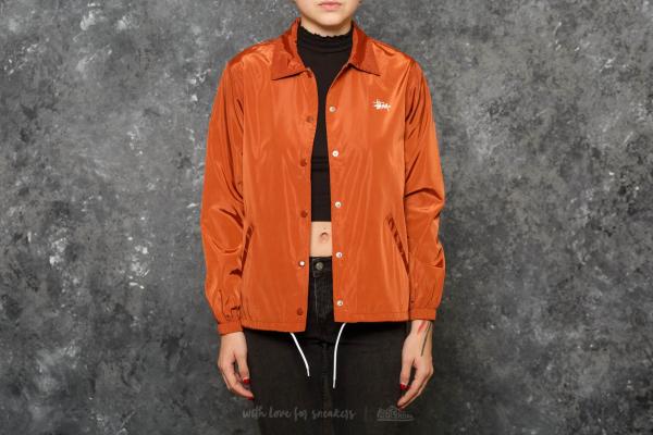 Stüssy Newton Coach Jacket Brick