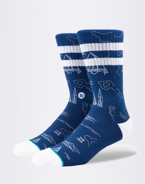 Ponožky Stance Navigator Blue