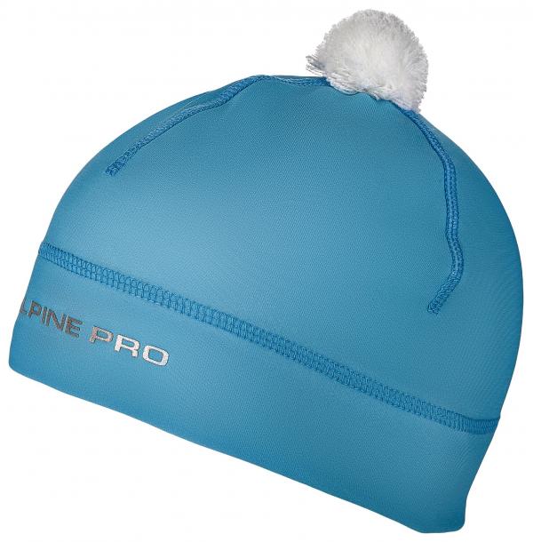 ALPINE PRO POLLY 2 MODRÁ / TYRKYSOVĚ MODRÁ DĚTSKÁ ZIMNÍ ČEPICE M