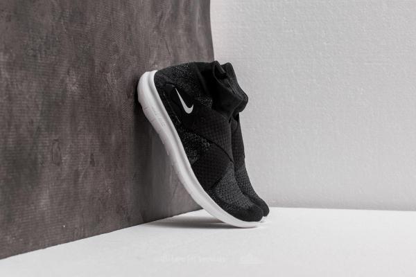 Nike W Free RN Motion Flyknit 2017 Black/ White-Dark Grey-Volt