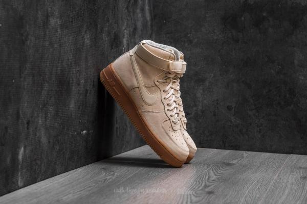 Nike Wmns Air Force 1 Hi SE Muslin/ Muslin-Gum Medium Brown