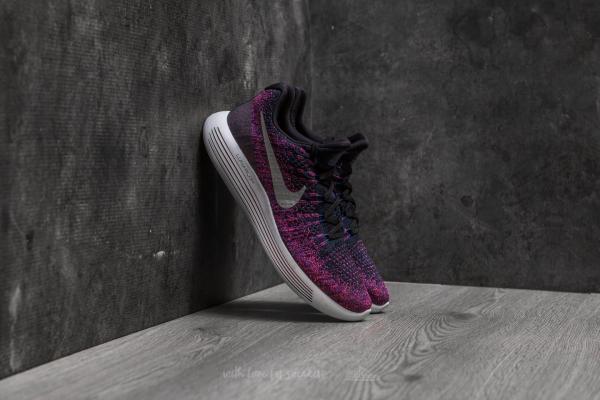 Nike Lunarepic Low Flyknit 2 Black/ Reflect Silver