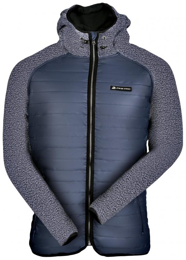 ALPINE PRO NISIF MODRÁ / TYRKYSOVĚ MODRÁ Pánská Bunda M
