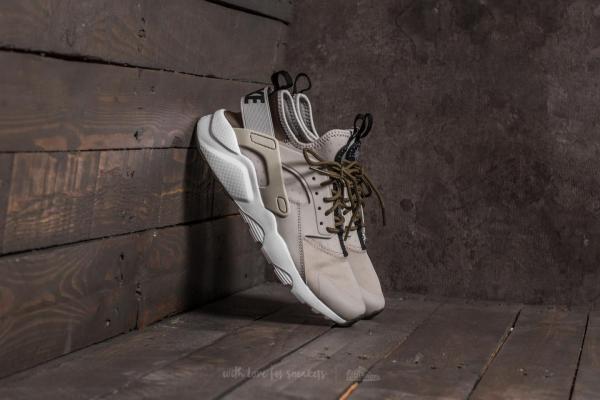 Nike Air Huarache Run Ultra (GS) Pale Grey/ Black-Cargo Khaki