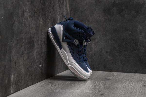 Jordan Spizike Midnight Navy/ Metallic Silver