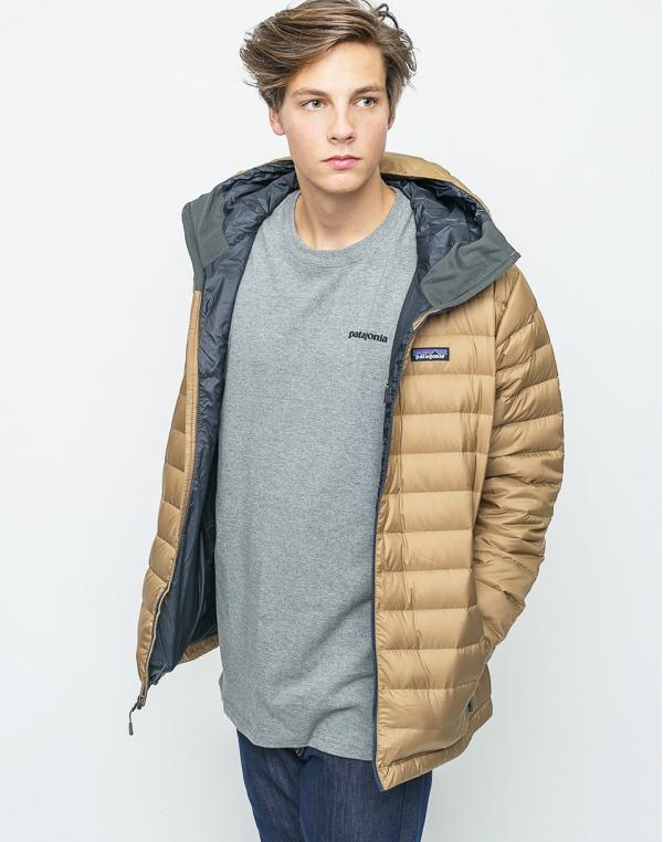 Bunda Patagonia Down Hoody Mojave Khaki