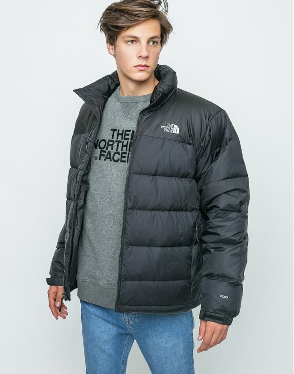 Bunda The North Face Nuptse 2 TNF Black / High Rise Grey