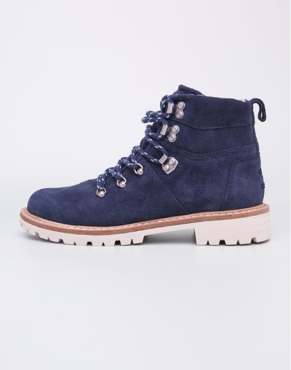 Boty Toms Summit Navy Waterproof Suede