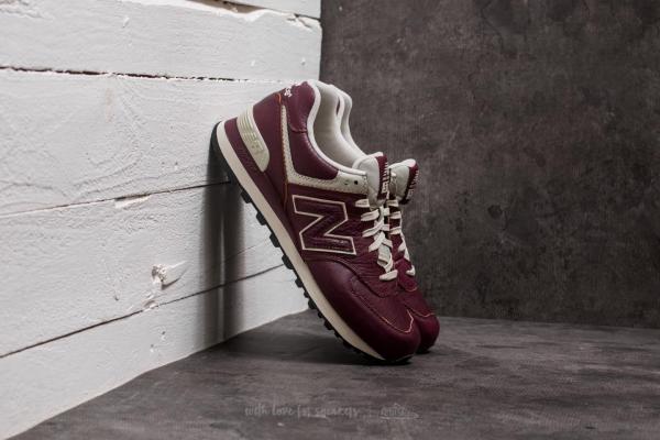 New Balance 574 Burgundy