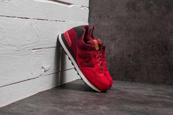 New Balance 574 Red/ Burgundy