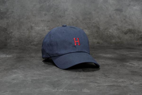 HUF Classic H Curve Brim Cap Navy/ Red