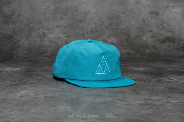 HUF Triple Triangle Snapback Crystal Blue