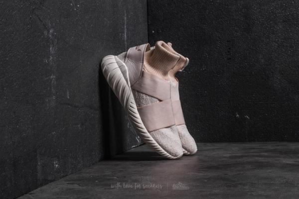adidas Consortium x Overkill x Fruition Sneaker Exchange Tubular Elastics Linen/ Ftw White/ Clear White