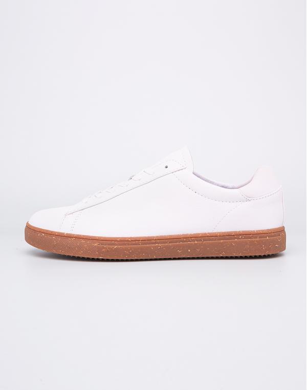 Clae Bradley White Tumble Leather Gum 42,5