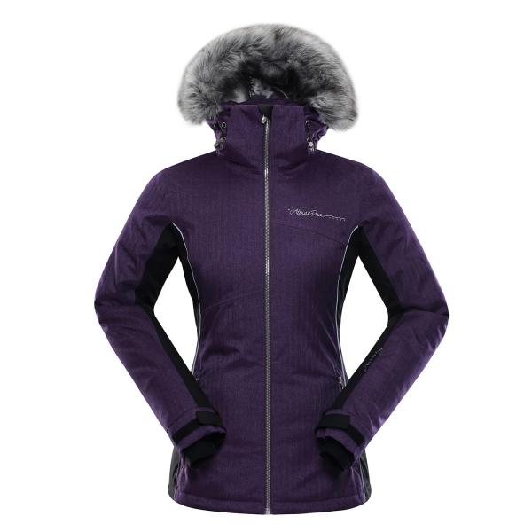 ALPINE PRO DORA 3 RŮŽOVÁ / FIALOVÁ Dámská Bunda L-L