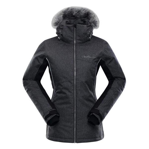ALPINE PRO DORA 3 NEUTRÁLNÍ / ZEMITÁ Dámská Bunda M-L