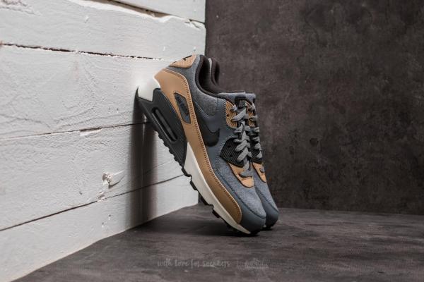 Nike Air Max 90 Premium Cool Grey/ Deep Pewter-Mushroom