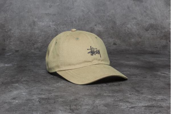 Stüssy Basic Logo Low Pro Cap Olive