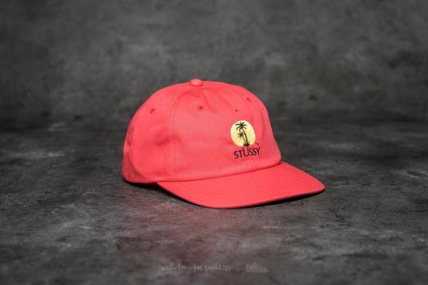 Stüssy Sundown Low Pro Cap Red
