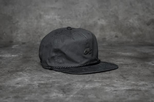Nike SB Waxed Canvas Pro Cap Black