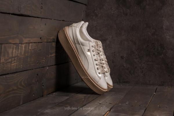 Puma Basket Platform Patent Wn's Marshmallow-Marshmallow