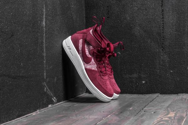Nike Air Force 1 Ultraforce Mid Premium Dark Team Red/ Dark Team Red