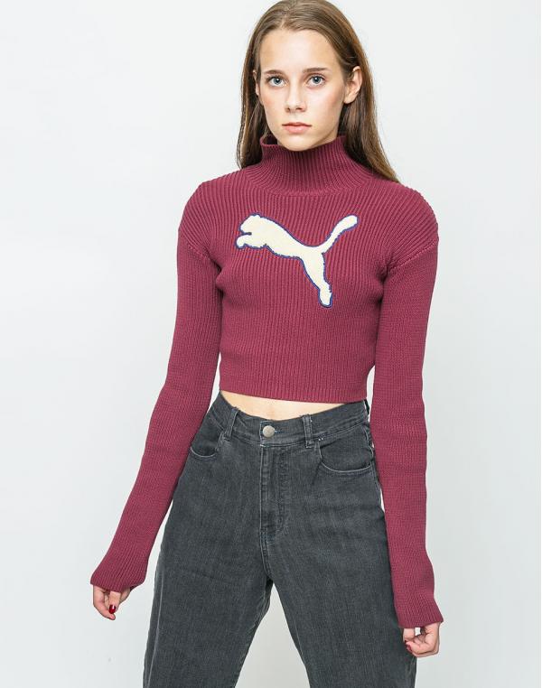 Puma Fenty Loose Turtleneck Tawny Port M
