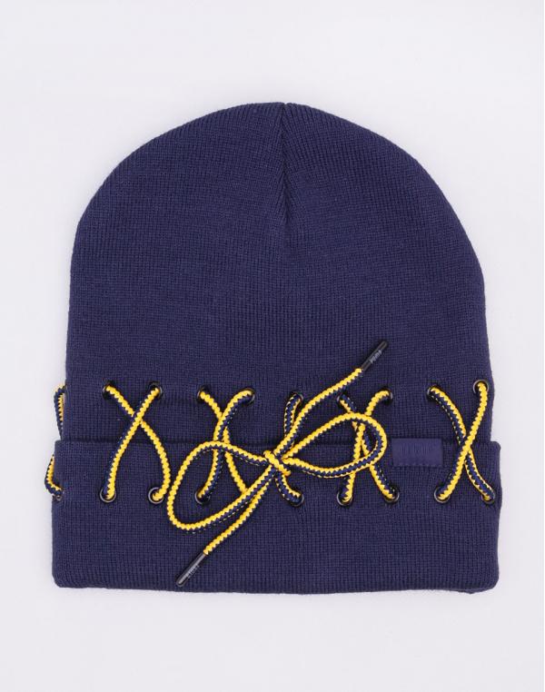 Puma Fenty Laced Beanie Evening Blue - Lemon