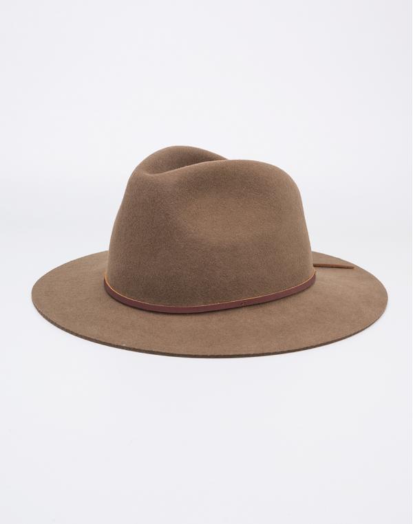Klobouk Brixton Wesley Olive/Brown