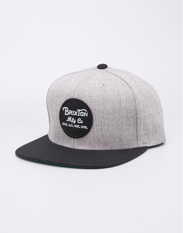 Brixton Wheeler Light Heather Grey/Black