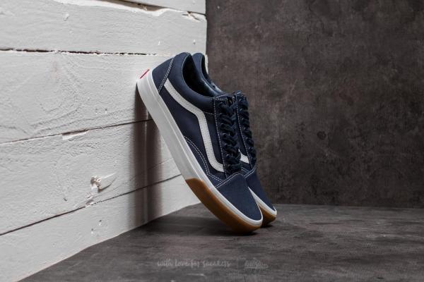 Vans Old Skool (Gum Bumper) Dress Blues/ True White