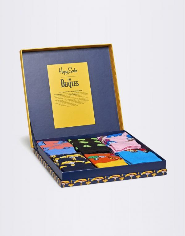 Happy Socks The Beatles Collector Box Set XBEA10-2000 41-46