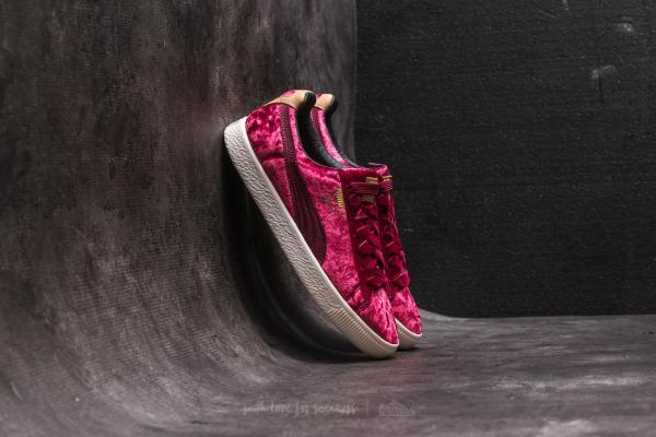 Puma Clyde x Extra Butter Cabernet-Cabernet-Whisp White