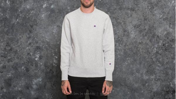 Champion Crewneck Sweatshirt Light Oxford Grey