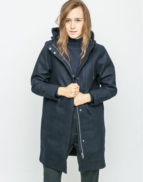Kabát SELFHOOD Jacket Heavy Navy