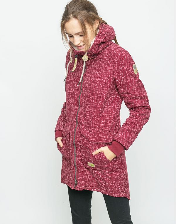 Parka Ragwear Silent Organic Wine Red