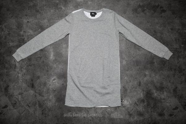 Stüssy Banks Crewneck Dress Grey Heather