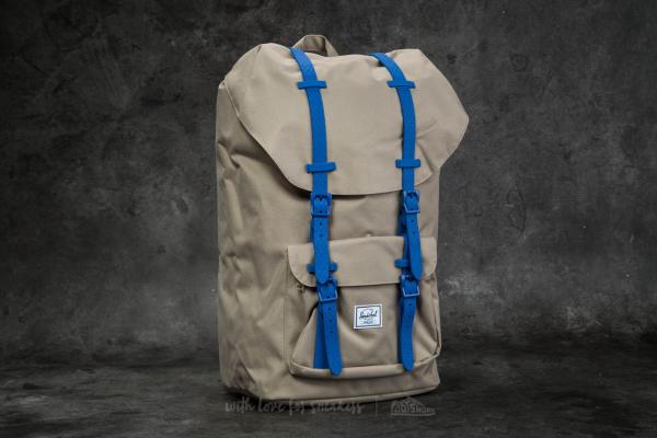 Herschel Supply Co. Little America Backpack Brindle/ Cobalt Native Rubber