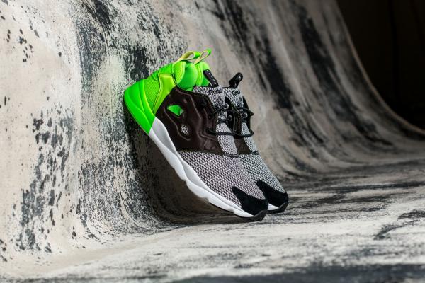 Reebok x Black Scale Furylite Black/ White/ Solar Green