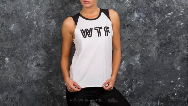 Vans Wm WTF Muscle Tank White/ Black