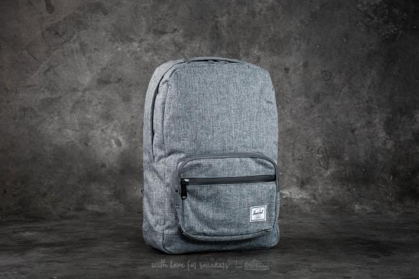 Herschel Supply Co. Pop Quiz Mid-Volume Backpack Raven Crosshatch