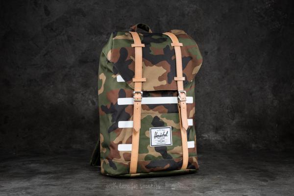Herschel Supply Co. Retreat Backpack Woodland Camo Stripe