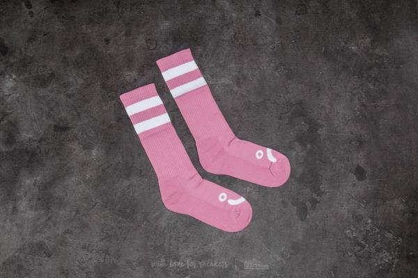Polar Skate Co. Happy Sad Classic Sock Dusty Rose