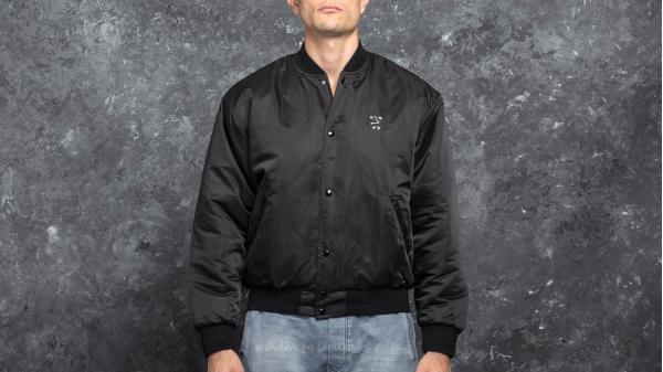 Polar Skate Co. College Jacket Black