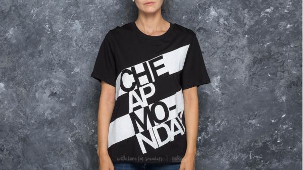 Cheap Monday Breeze Prop Logo Tee Black