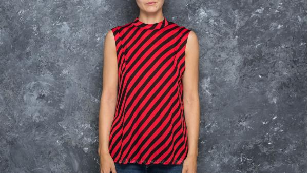Cheap Monday Pioneer Tank Red/ Black