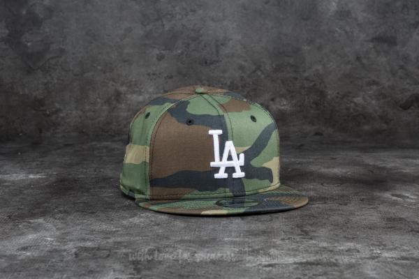 New Era 9Fifty League Essential Los Angeles Dodgers Cap Woodland Camo
