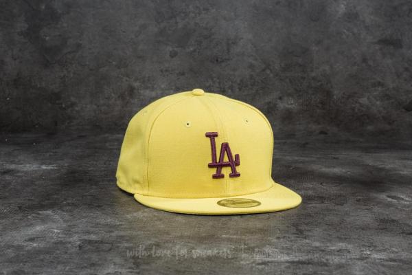 New Era 9Fifty League Essential Los Angeles Dodgers Cap Yellow