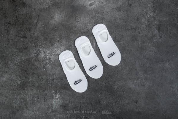 Nike Sportswear 3 Pack Footie White